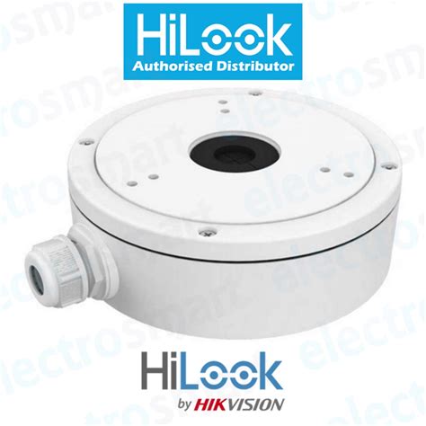 White Junction Box/Mounting Base For Hikvision 